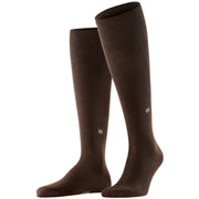 Burlington Dublin Knee High Socks - Chocolate Brown