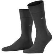 Burlington Dublin Socks - Anthracite Mel Grey
