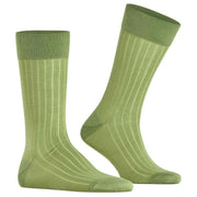 Burlington Duke Street Socks - Kiwi Green