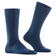 Burlington Duke Street Socks - Marine Blue