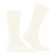 Burlington Duke Street Socks - Off White