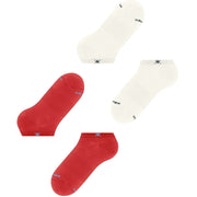Burlington Everyday 2-Pack Sneaker Socks - Tulip Red