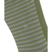 Burlington Everyday Stripe Mix 2-Pack Socks - Salvia Green