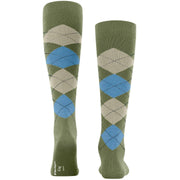 Burlington King Knee High Socks - Salvia Green