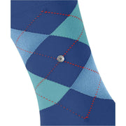Burlington King Socks - Kornblau Blue