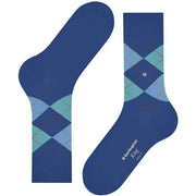Burlington King Socks - Kornblau Blue