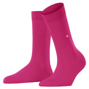 Burlington Lady Socks - Neon Orange Pink