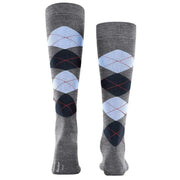 Burlington Manchester Knee High Socks - Concrete Grey