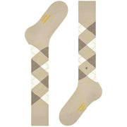 Burlington Manchester Knee High Socks - Gravel Beige