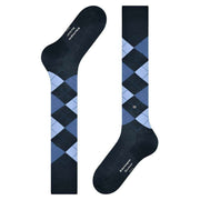 Burlington Manchester Knee High Socks - Marine Navy