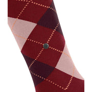 Burlington Marylebone Knee High Socks - Cranberry Red