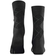 Burlington Marylebone Lurex Socks - Black