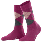 Burlington Marylebone Socks - Berry Red