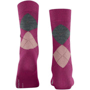 Burlington Marylebone Socks - Berry Red