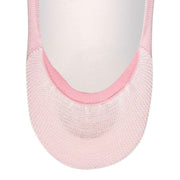 Burlington Merseyside Invisible Socks - Carrot Ora Pink