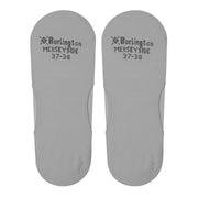 Burlington Merseyside Invisible Socks - Light Grey