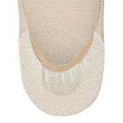 Burlington Merseyside Invisible Socks - Oatmeal Beige