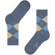 Burlington Queen Socks - Light Jeans Blue