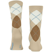 Burlington Rib Court Socks - Cream Beige