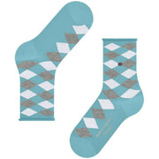 Burlington Sandy Short Socks - Key Largo Blue