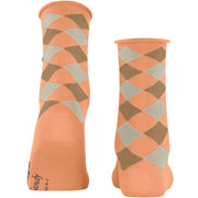 Burlington Sandy Short Socks - Peach Orange