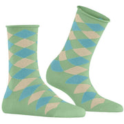 Burlington Sandy Short Socks - Quiet Green