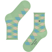 Burlington Sandy Short Socks - Quiet Green