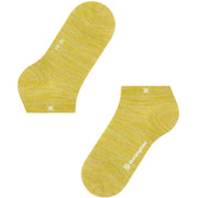 Burlington Soho Vibes Sneaker Socks - Banana Yellow