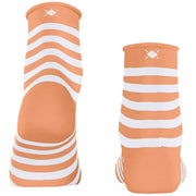 Burlington Swansea Short Socks - Peach Orange