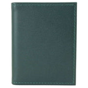 Byron and Brown Folding Nappa Leather 2 Fold 3.5 x 2.5 Travel Frame - Green