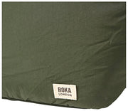 Roka Oxford Medium Taslon Shoulder Bag - Olive Green