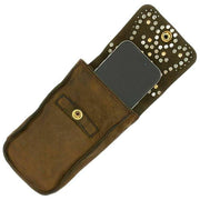 Campomaggi Siena Stud Phone Holder Bag - Military Green