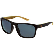 CAT Deep Square Front Sunglasses - Black
