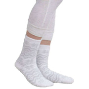 totes-toasties-2-pack-fair-isle-and-chenille-supersoft-bed-socks---greywhite-34518363