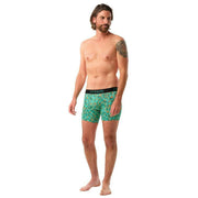 Comfyballs Cotton Long Boxer - Banana Green