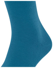 Falke Airport Knee High Socks - Cyan Blue