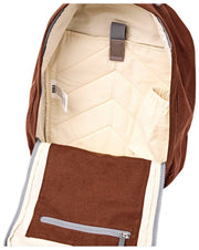 Roka Hampton Small Cotton Canvas Backpack - Lindt Brown