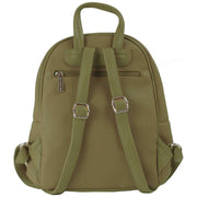 David Jones Front Pocket Backpack - Dark Sage Green