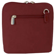 David Jones Small Dome Crossbody Bag - Bordeaux Burgundy