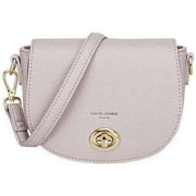 David Jones Small Turnlock Shoulder Bag - Gravel Grey