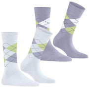burlington-everyday-2-pack-socks---whitepurplegreen-34453453