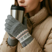 totes-toasties-fair-isle-stretch-knitted-smartouch-gloves---grey-34518432