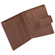 Dents Aire Bifold Card Holder Wallet - Chocolate Brown