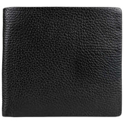 Dents Aire Coin Bifold Wallet - Black