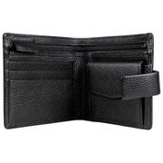 Dents Aire Coin Bifold Wallet - Black