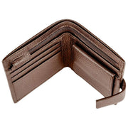 Dents Aire Coin Bifold Wallet - Chocolate Brown