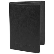Dents Aire Trifold Card Holder Wallet - Black