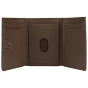 Dents Aire Trifold Card Holder Wallet - Chocolate Brown