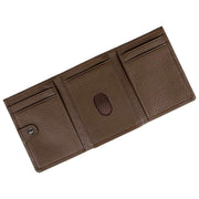Dents Aire Trifold Card Holder Wallet - Chocolate Brown