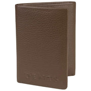 Dents Aire Trifold Card Holder Wallet - Chocolate Brown
